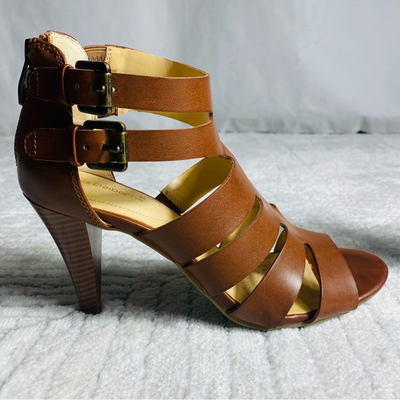 Liz Claiborne Shoes Liz Claiborne Womens Brown High Heel Sandals